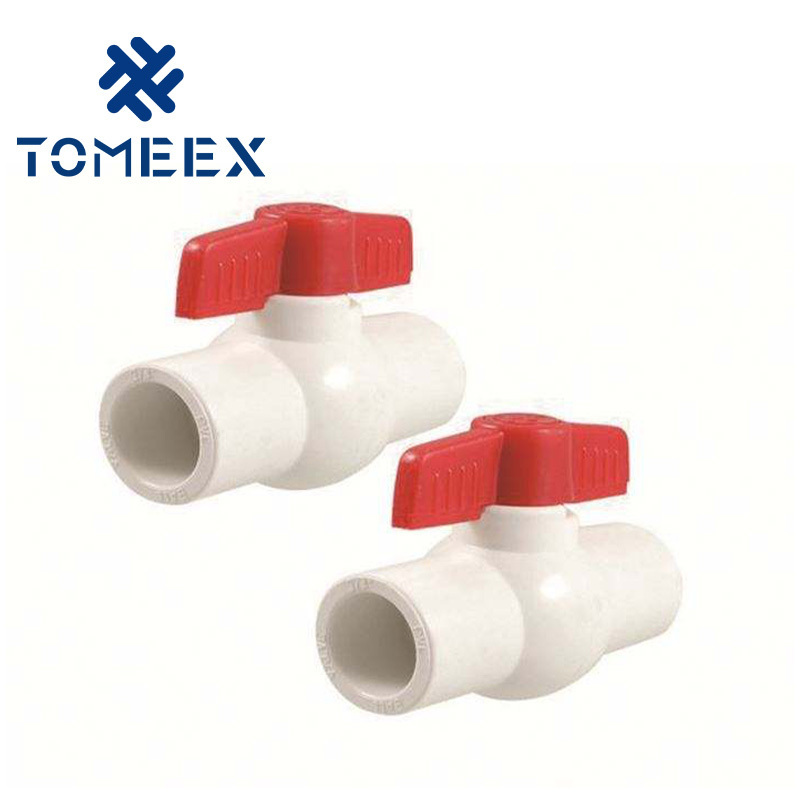 Pvc/cpvc plastic compact ball valve 4 inch dn40 water tank float ball valve hydraulic single/true union/octagon/iron ball valve