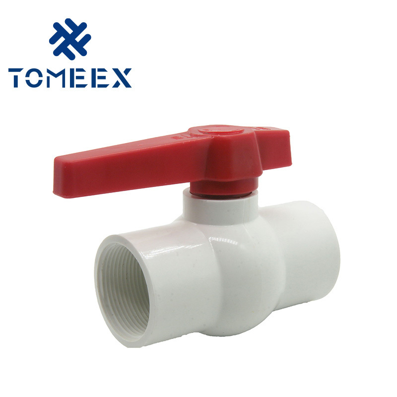 Pvc/cpvc plastic compact ball valve 4 inch dn40 water tank float ball valve hydraulic single/true union/octagon/iron ball valve