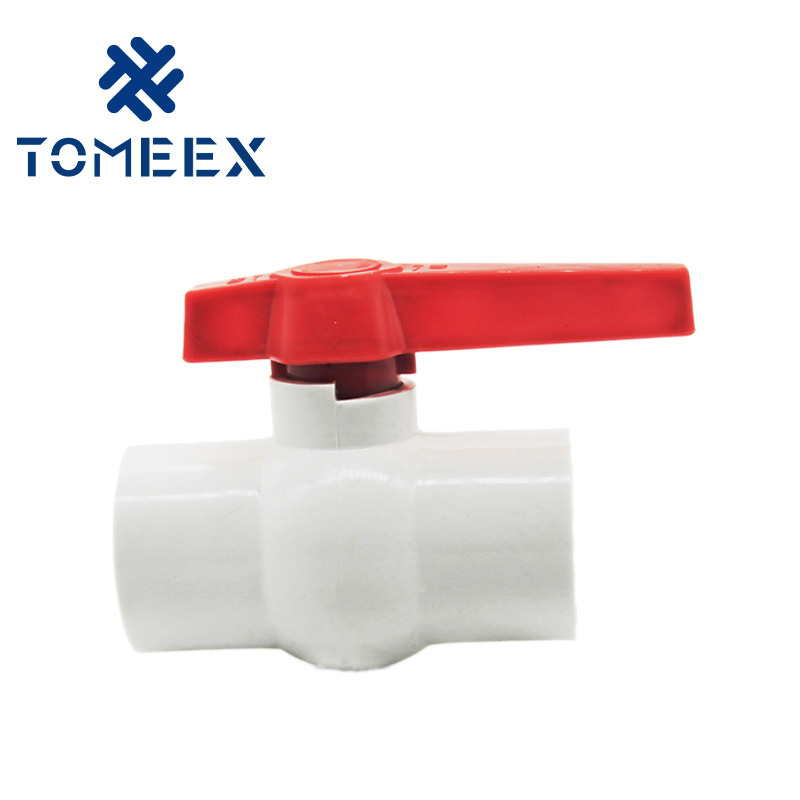 Pvc/cpvc plastic compact ball valve 4 inch dn40 water tank float ball valve hydraulic single/true union/octagon/iron ball valve