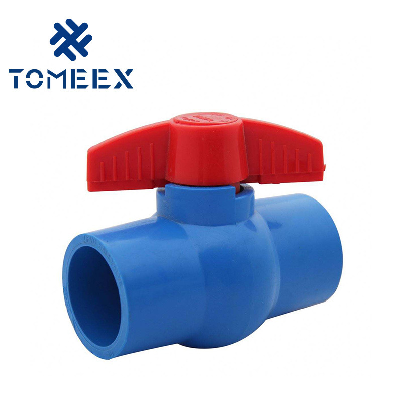 China Supplier UPVC PVC Ball Valve 4 Inch with Thread End