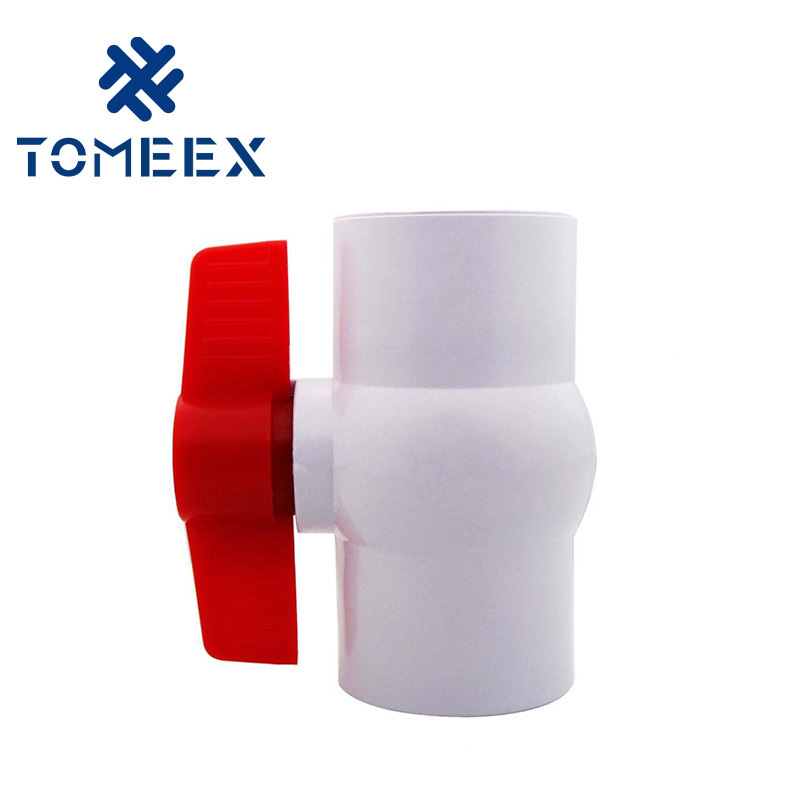 China Supplier UPVC PVC Ball Valve 4 Inch with Thread End