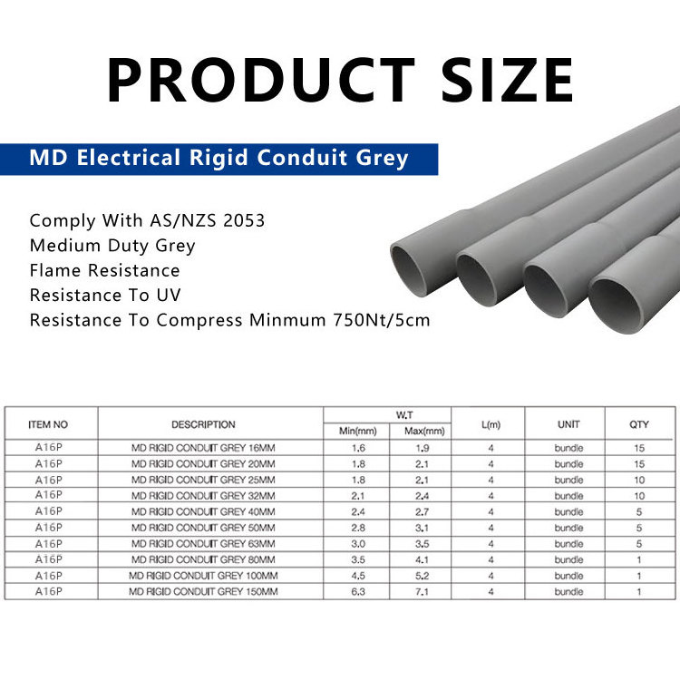 Conduit Flexible Orange Fittings Schedule 40 Inch Pipes Bulk And 2 4 Connector Bush Tube Bend Pvc Electrical Pipe