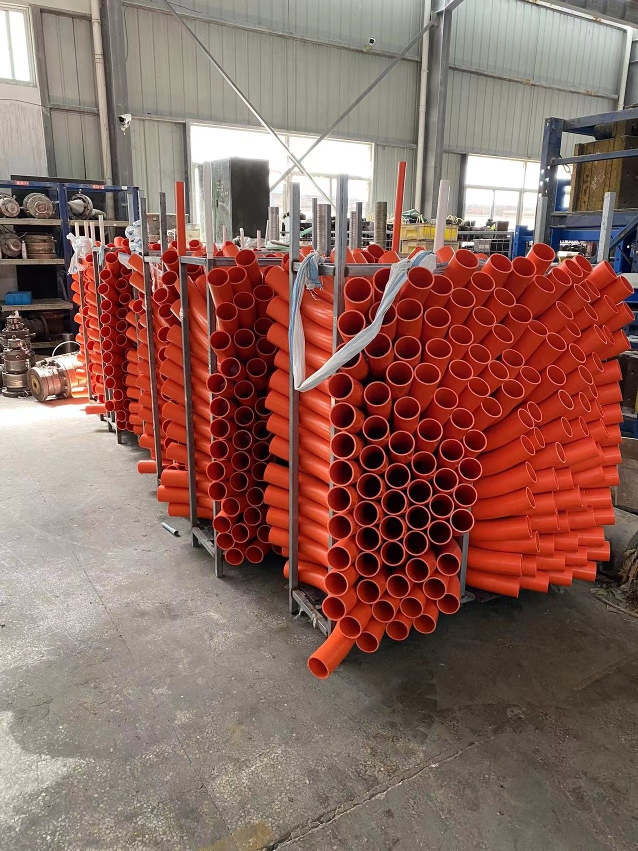 Conduit Flexible Orange Fittings Schedule 40 Inch Pipes Bulk And 2 4 Connector Bush Tube Bend Pvc Electrical Pipe