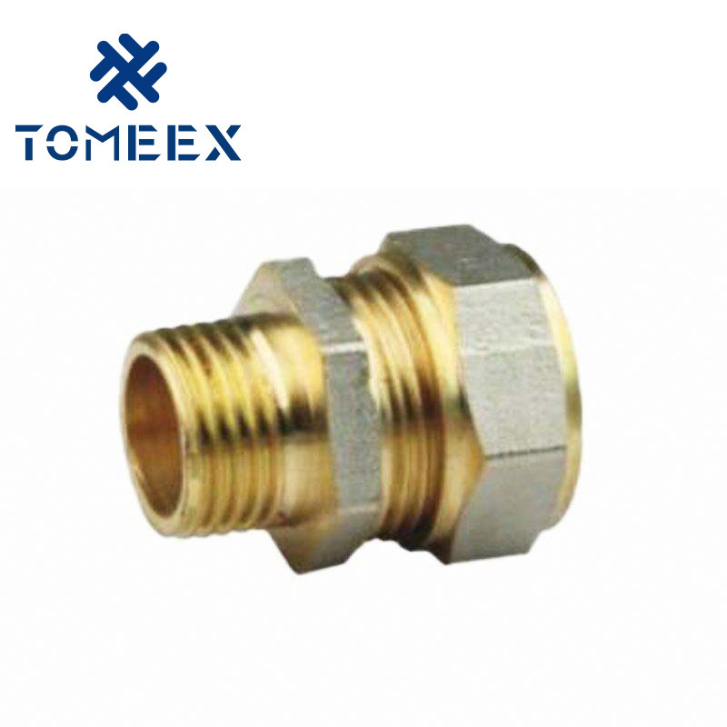 Best Quality China Manufacturer PEX Pipe Fittings Brass Male Elbow