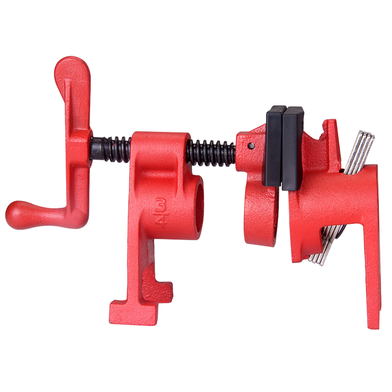 Quick Release Heavy Duty Wood Working Pipe Clamp Cast Iron 1/2