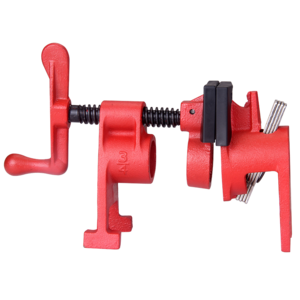 Quick Release Heavy Duty Wood Working Pipe Clamp Cast Iron 1/2" & 3/4" Pipe Clamps Carpenter Clamp Price For Woodworking