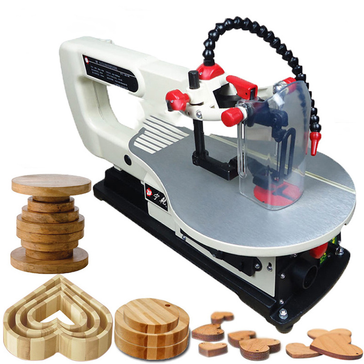 Woodworking electric mini bench scroll saw machines wood cutting machine