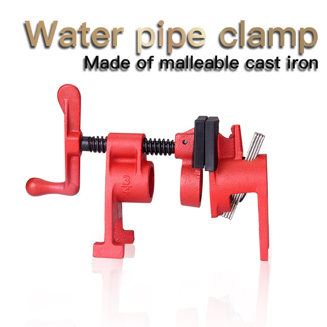 Quick Release Heavy Duty Wood Working Pipe Clamp Cast Iron 1/2