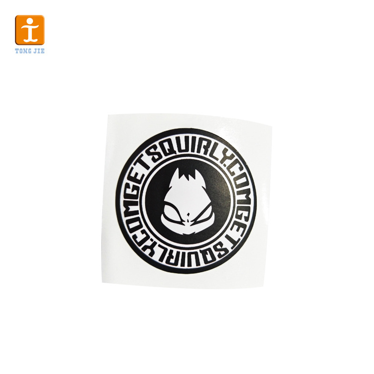 Color Logo Print Label Adhesive Sticker With Brand Name