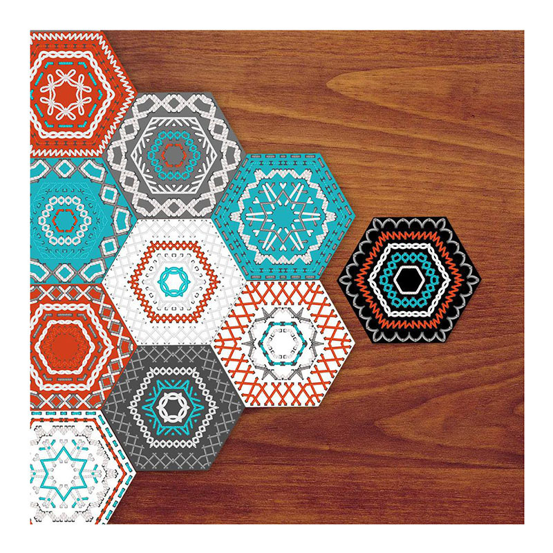 Outdoor Indoor Durable Waterproof Custom Design PVC Vinyl Tile Floor Sticker