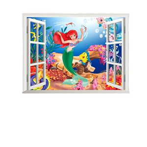 TJ--XY-663 FACTORY PRICE children 3d wall stickers