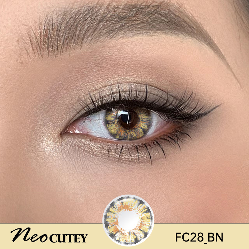 Factory Direct  Neocutey transparent contact lenses eyes lanses star green contacts