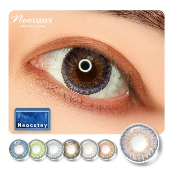 Factory Direct Neocutey ThreeTone yearly color eye lens contact lenses colour len with power for anime lentes de contacto