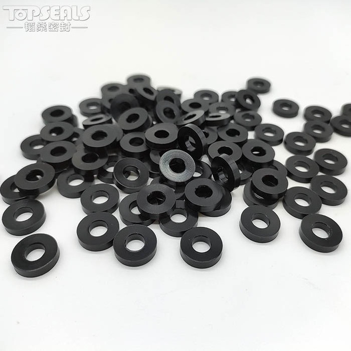 PA6 plastic square washer round nylon shoulder washer