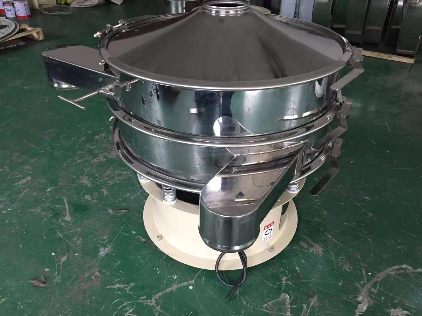 Good Screening Effect Industrial Circular Vibrating Screen Sieve Machine