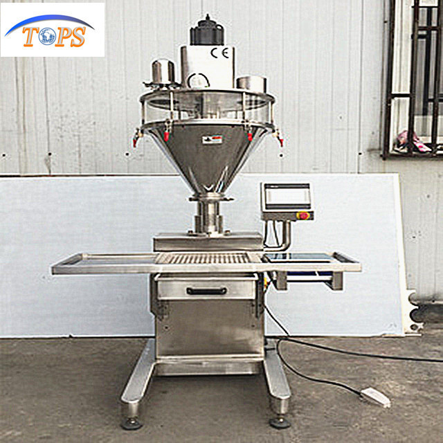 Semi-automatic donut egg powder filling packing machine