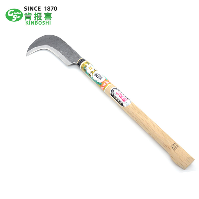 Sale Elegant Sliver Blister High Carbon Steel Farming Hand Garden Sickle