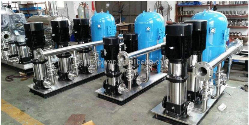 Constant Pressure VFD Booster Pump System