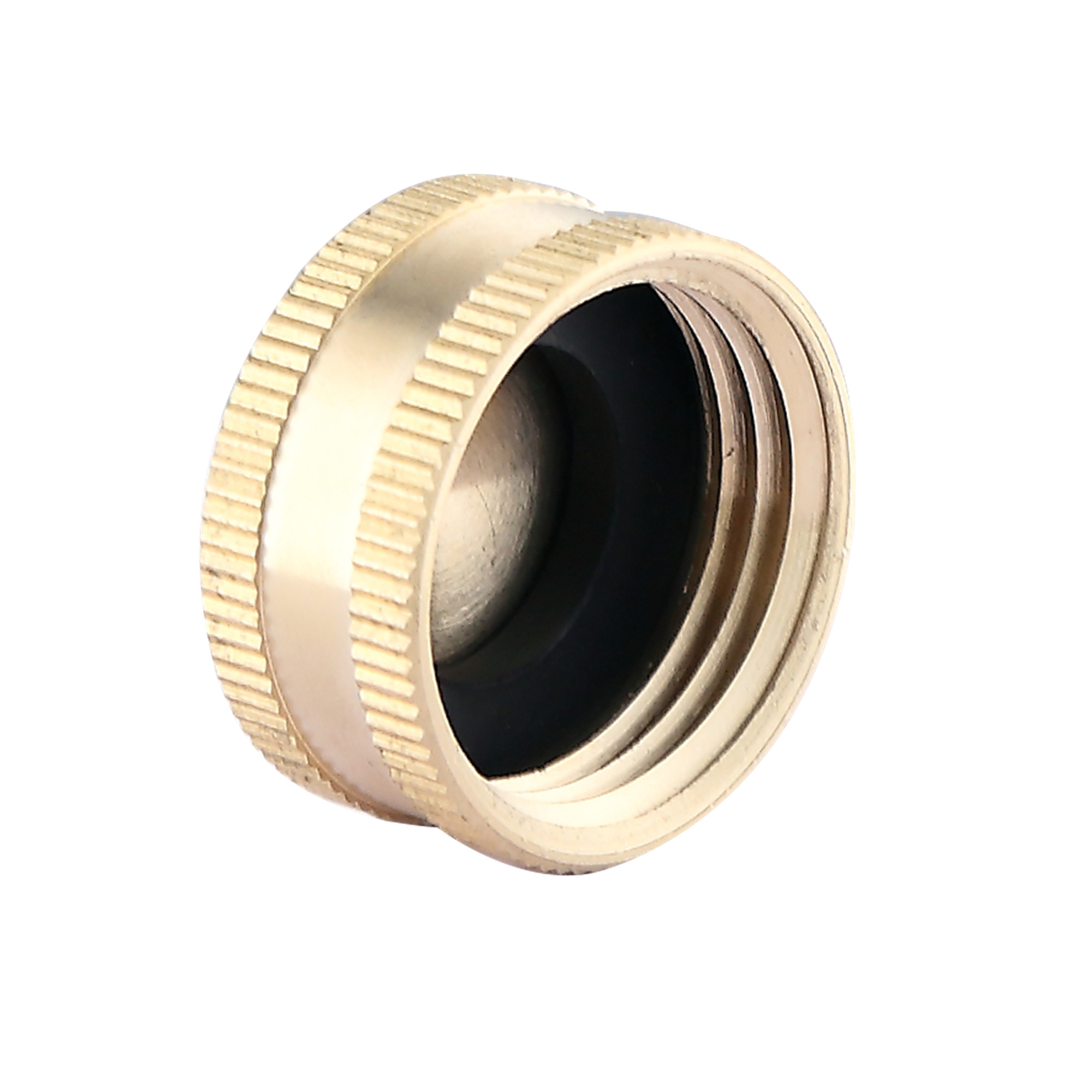 Garden Hose End Cap 3/4 inch GHT Female Fitting Repair Cap