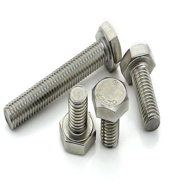 ANSI/ASME B18.2.1 Compliant 304 Stainless Steel Hexagon Head Bolt 1/4-20*1/2 F593c White Washing for Washing Machine Category