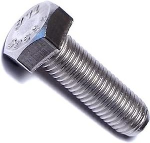 ASTM A307/ISO 4017 Stainless Steel Hex Head Bolts M3 M7 9mm Single Head Outer Hex with Plain Finish Zinc Standard DIN