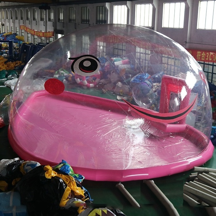 inflatable transparent bubble ,igloo tent for advertising on sale