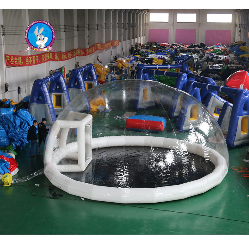 Quick install summer inflatable swimming pool cover above ground pool inflatable pool dome