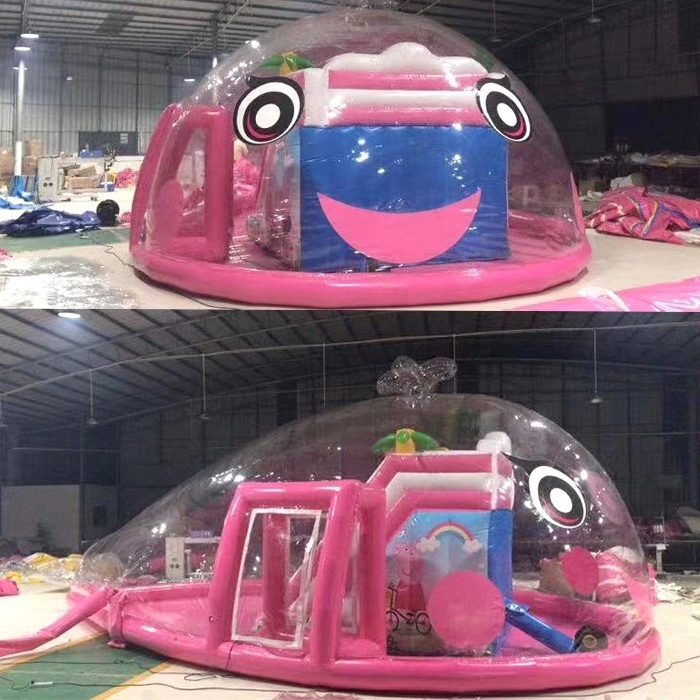 inflatable transparent bubble ,igloo tent for advertising on sale