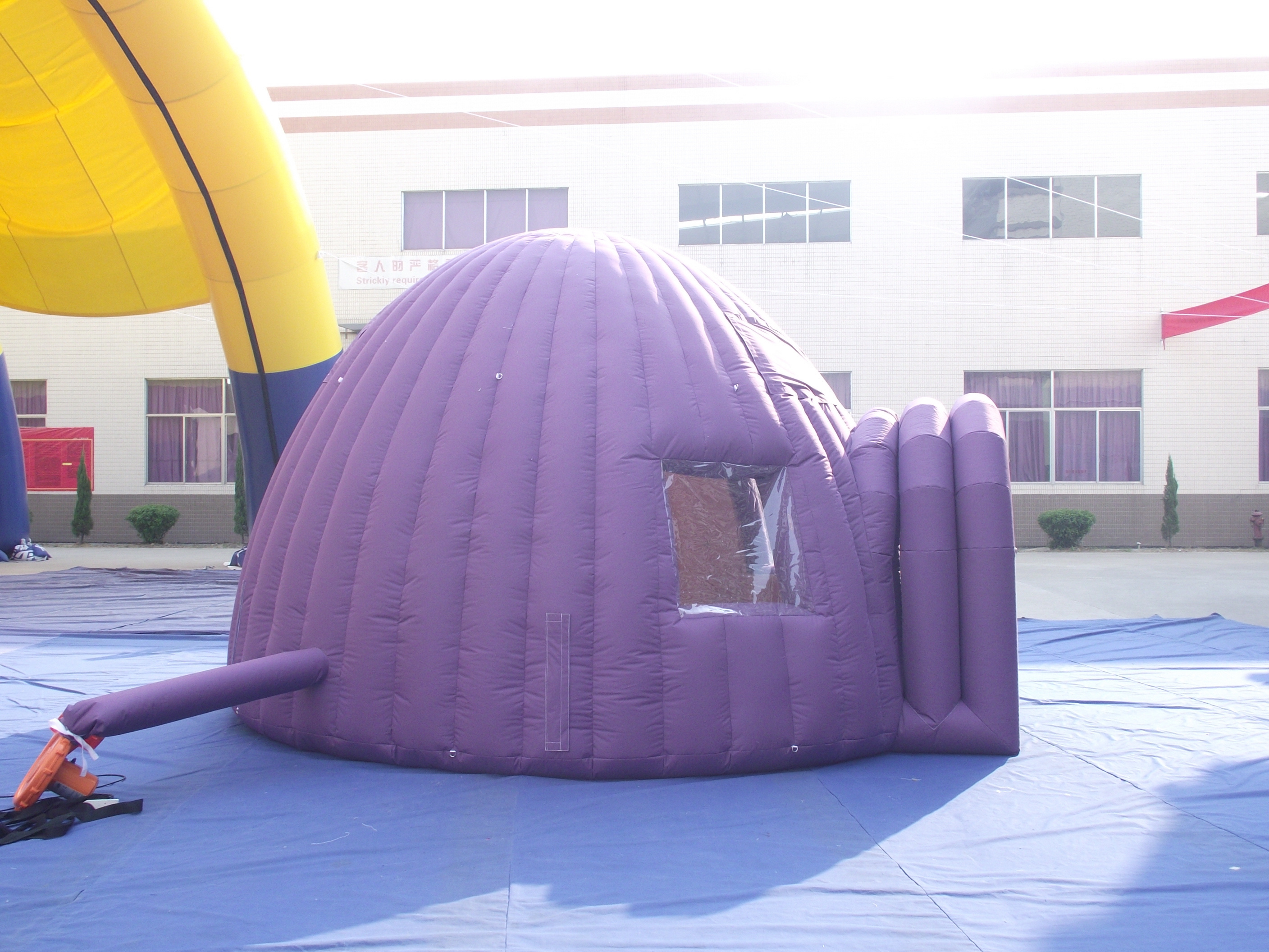 china factory outdoor hiking inflatable tents/purple single person camping tent/cheap inflatable tents for sale