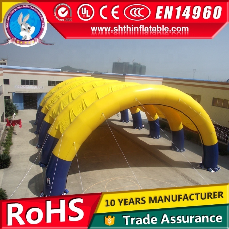 Outdoor inflatable event tent for wedding advertising car tent