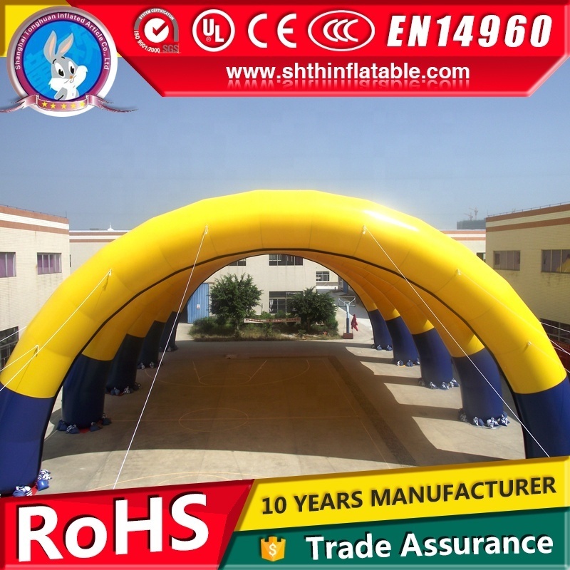 Outdoor inflatable event tent for wedding advertising car tent