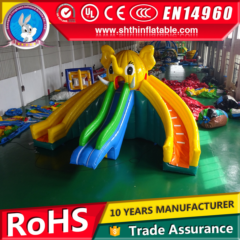 Shanghai Wholesale Inflatable water stair slide for kids and adults