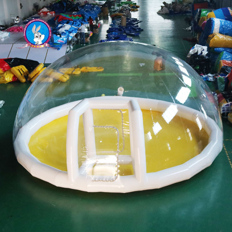 Quick install summer inflatable swimming pool cover above ground pool inflatable pool dome