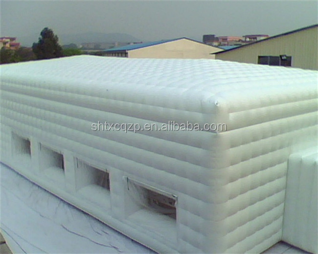 Large outdoor air tent blow up cube wedding party tent/inflatable camping tent for sell