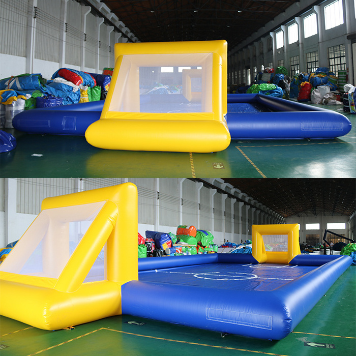 Inflatable football ground/inflatable soccer field sport game for sale