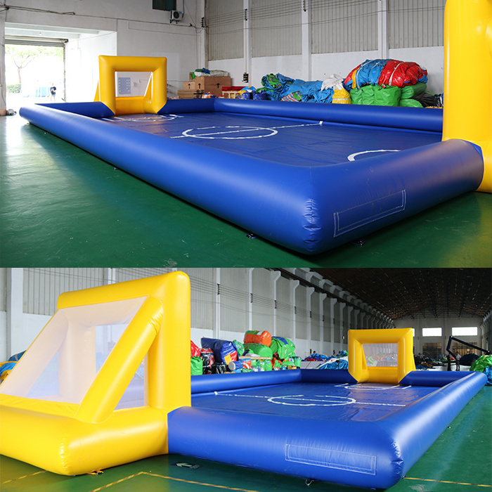 Inflatable football ground/inflatable soccer field sport game for sale