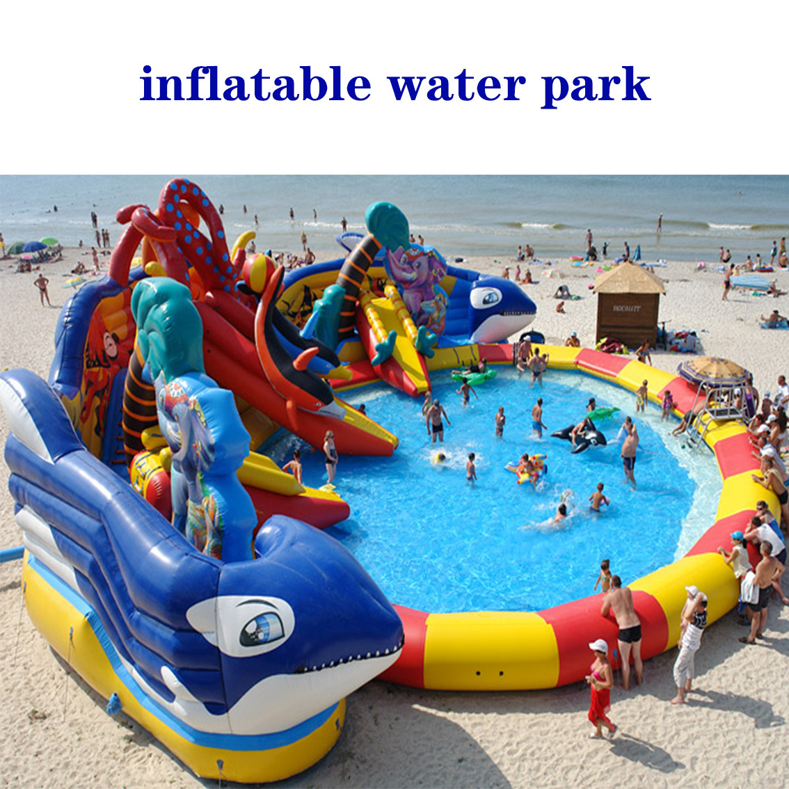 mobile land inflatable ground water park inflatable outdoor water park inflatable pool water park