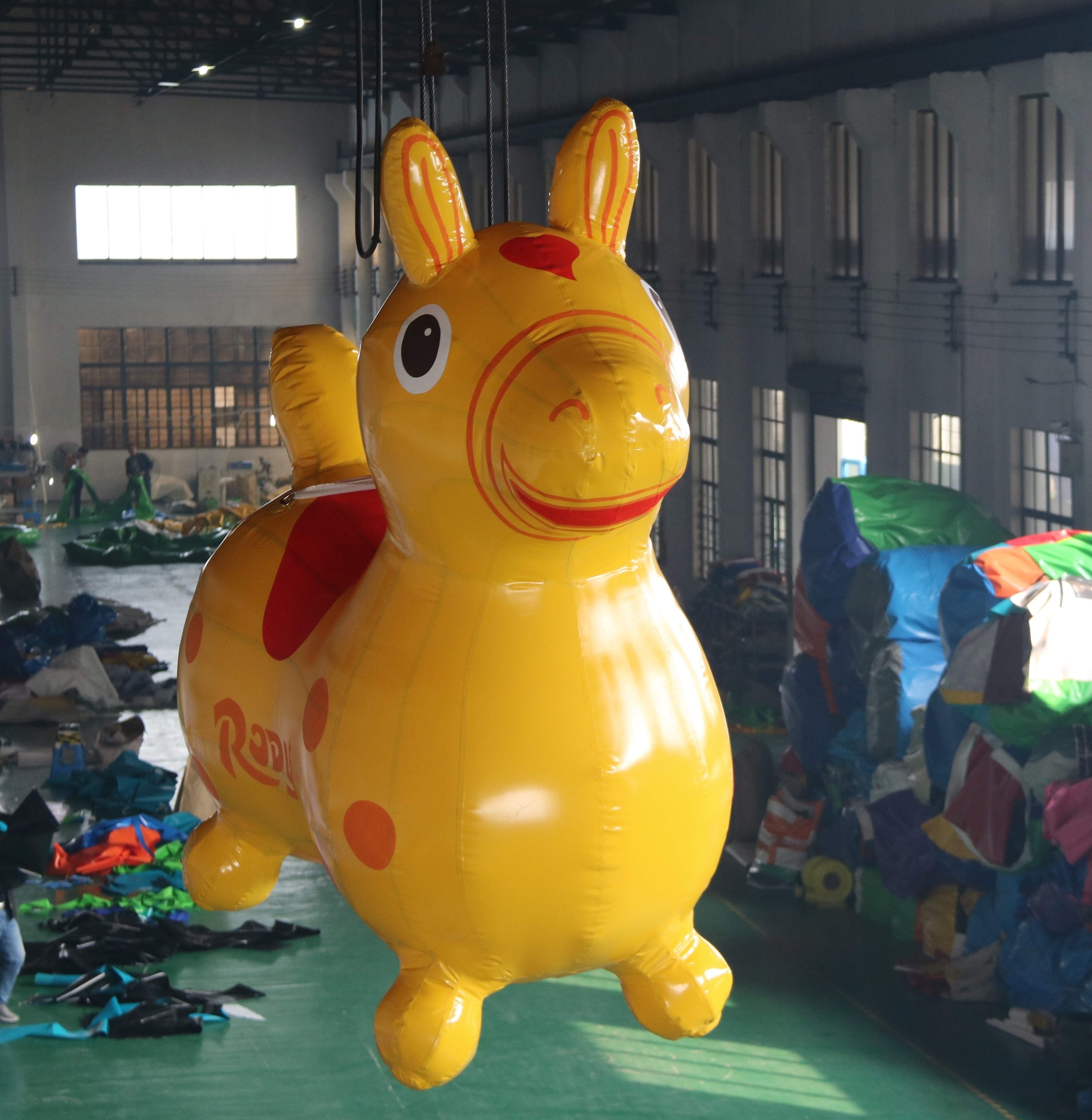 Customized Inflatable Cartoon Pony/advertising inflatable Pony for kids amusement park inflatable sports games