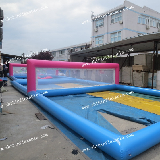 Inflatable volleyball court, inflatable water volleyball equipments for sale and rental