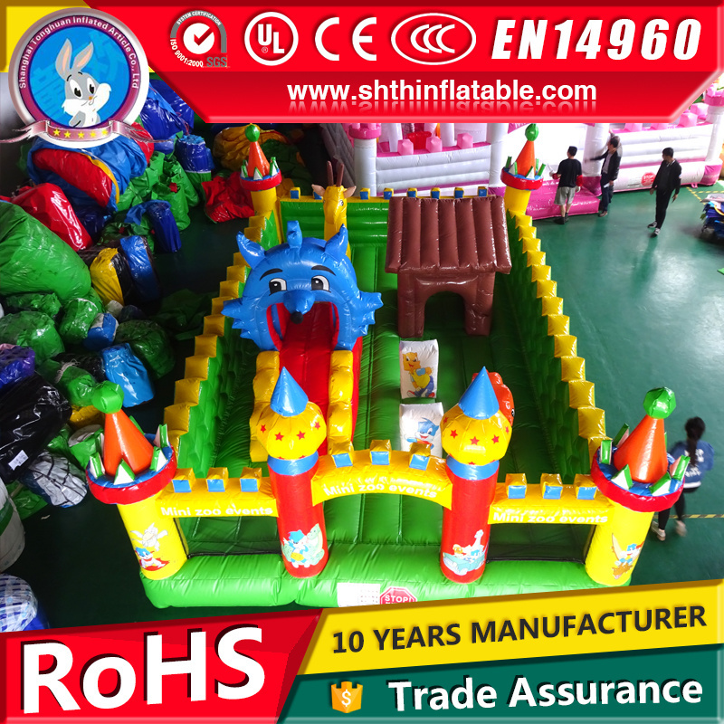 Inflatable playground, fun city , amusement park for kids on sale