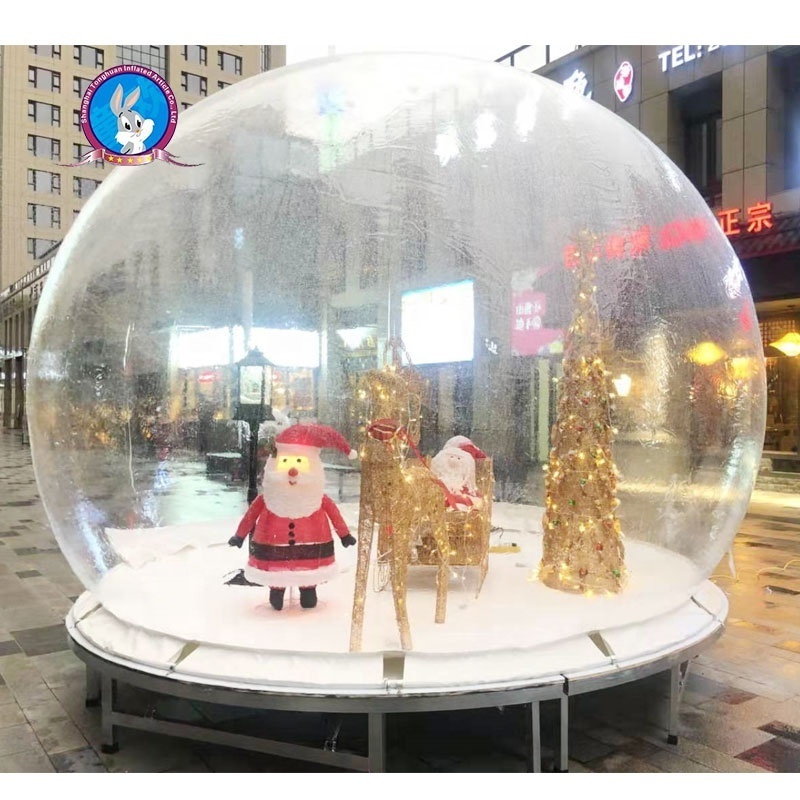 Customized Diameter 3-6m Advertising Using Products Show  Bubble Tent Transparent Giant  Inflatable Ball