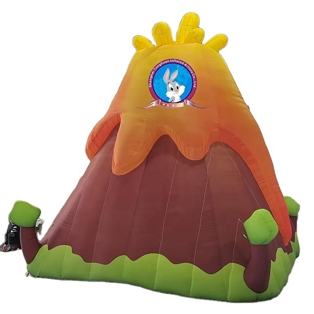 Advertise  Inflatable Volcano  Model PVC Or Oxford Customized Volcano Factory