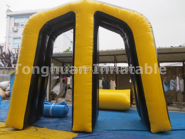 Popular CS shooting practice tag arena archery fighting field paintball air ball inflatable bunkers