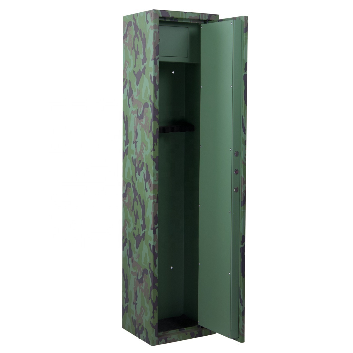 Whole sale Military color Lock Metal Customized Gun Safe cabinet  with Ammo Box