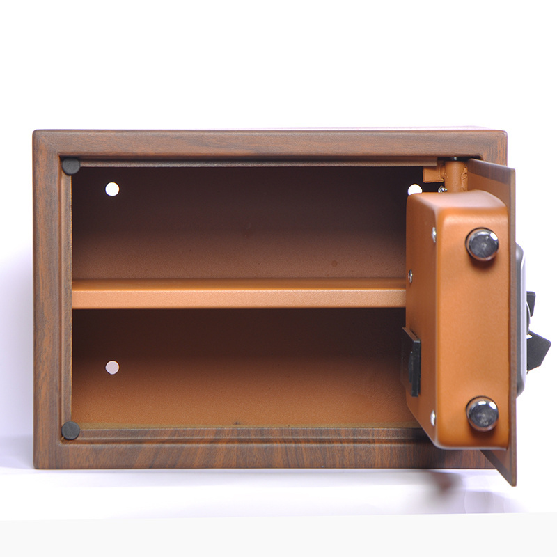 manufacturer wholesale custom metal steel storage money home office room hotel manual lockers wood grain safes boxes