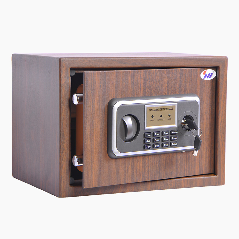 manufacturer wholesale custom metal steel storage money home office room hotel manual lockers wood grain safes boxes