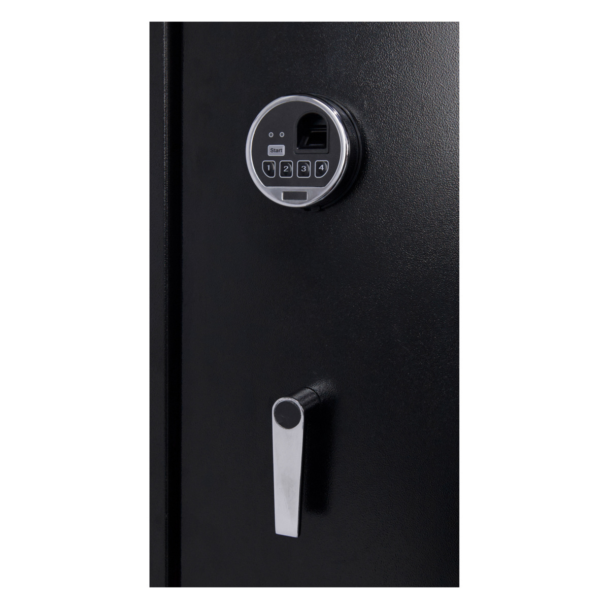 Manufacturer Wall mount fireproof fingerprint 5 metal 14 gauge steel Bio electronic digital gun safe