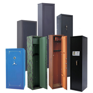 2023 OEM Biometric Fingerprint Mechanical Digital Electronic Spika Premium Fireproof Lockbox Gun Safe