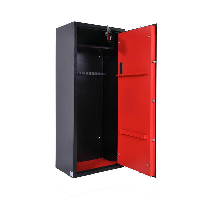 Wholesale Manufacturer Electronic Hidden Gun Safe Cabinet Fireproof Security Box Fingerprint Gun Safety Box