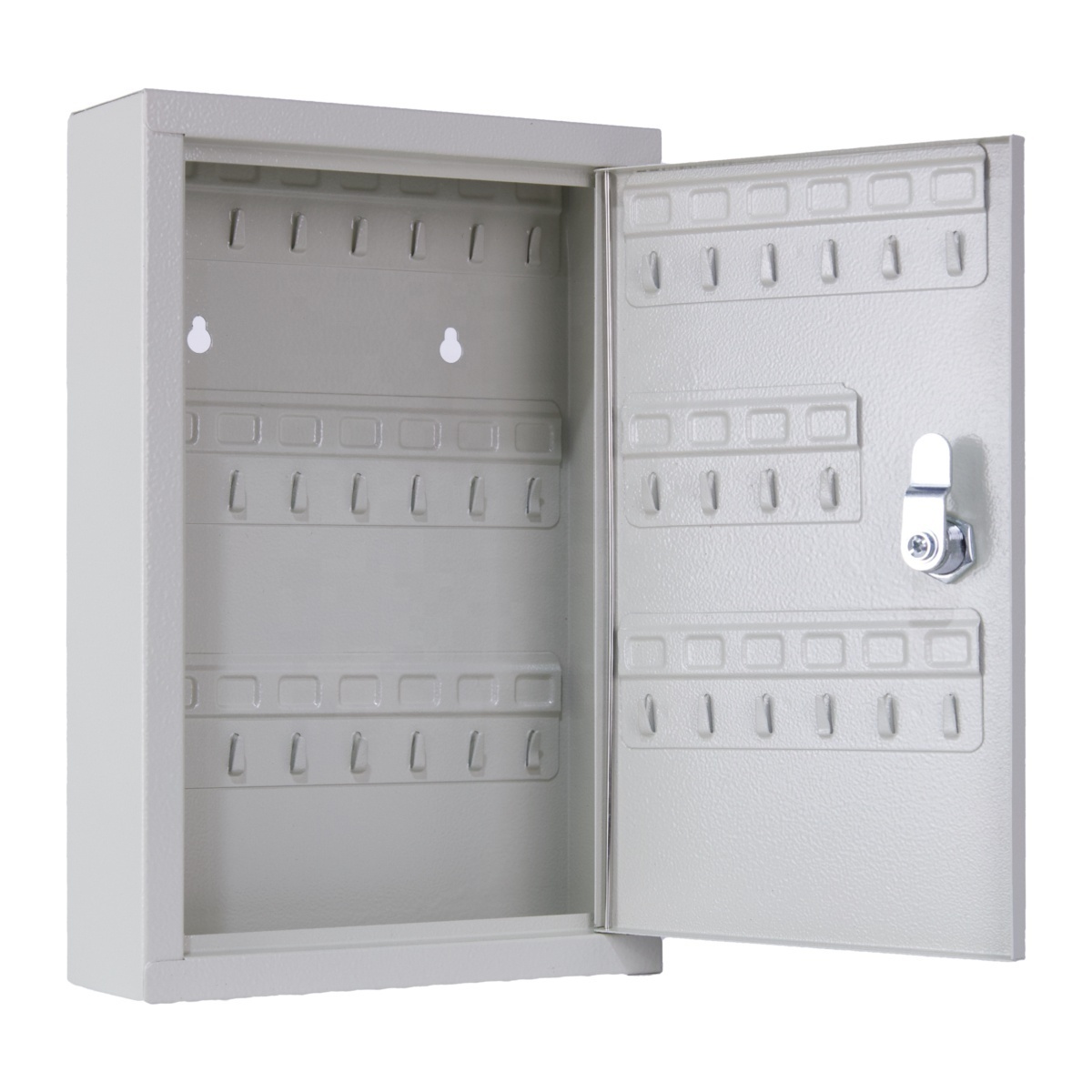 Square Corner Key Management Cabinet Wall Mounted  Key Lockers Hide 40 Key Cabinet